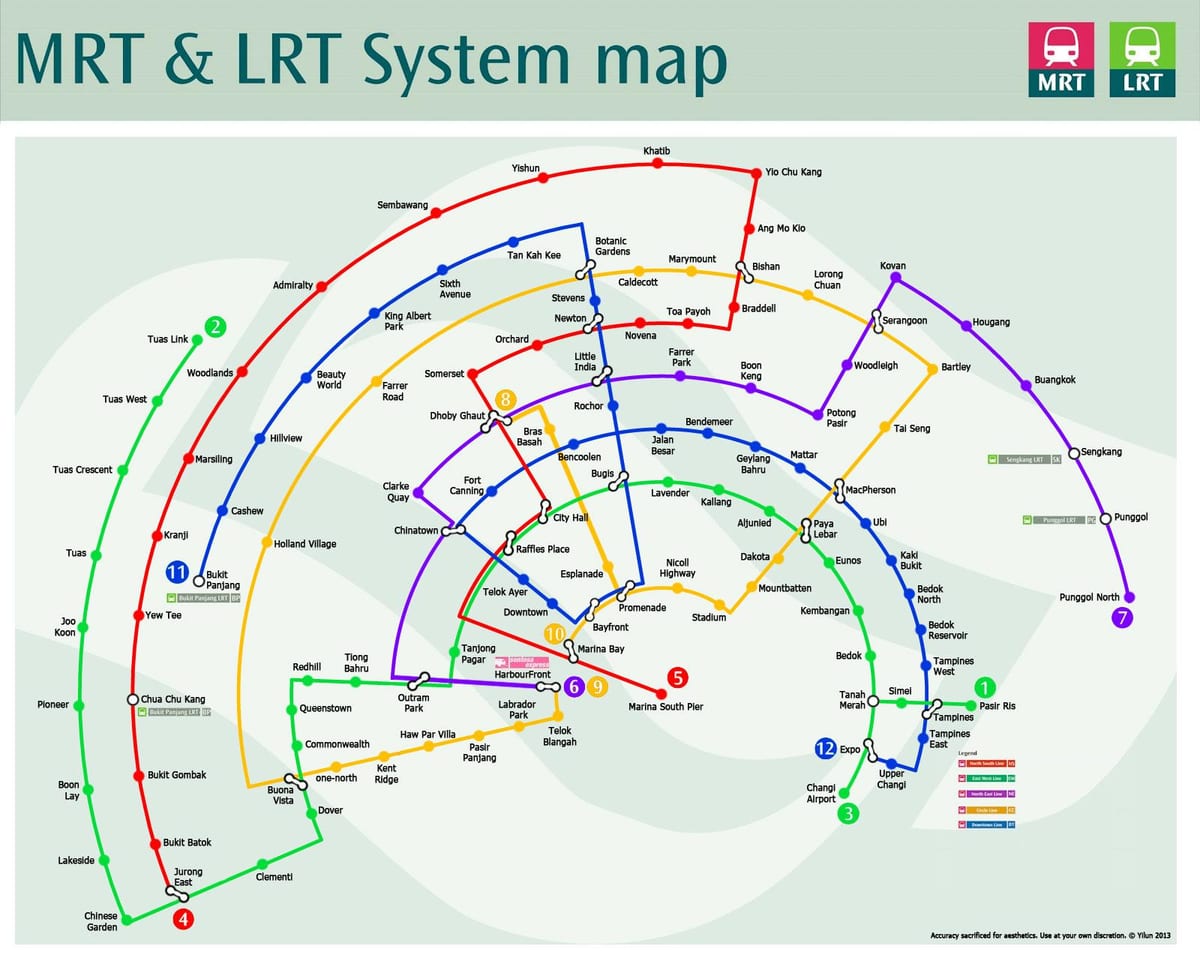 mrt-line kaart van maleisië