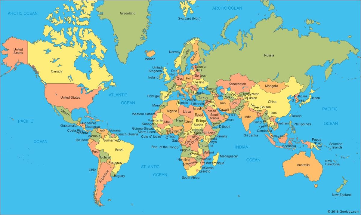 maleisië locatie in de kaart van de wereld