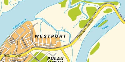Kluang maleisië kaart
