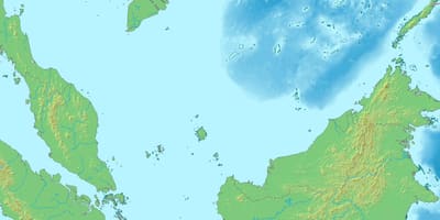 Kaart van maleisië 3d