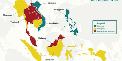 Kaart van maleisië klimaat