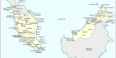 Maleisië kaarten app